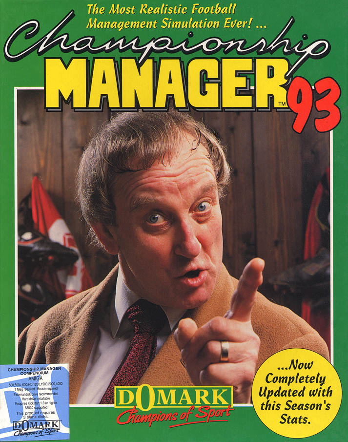 Naslovnica za Championship Manager 93