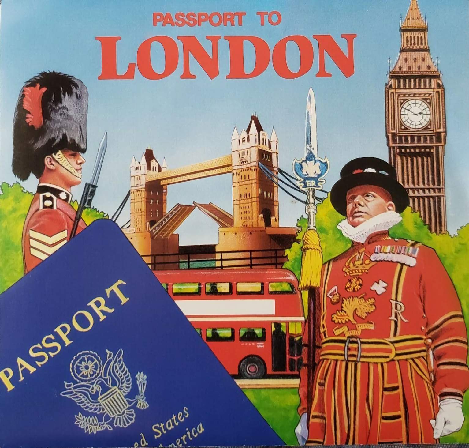 Naslovnica za Passport to London