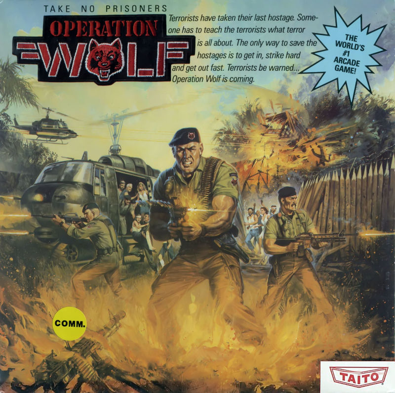 Naslovnica za Operation Wolf