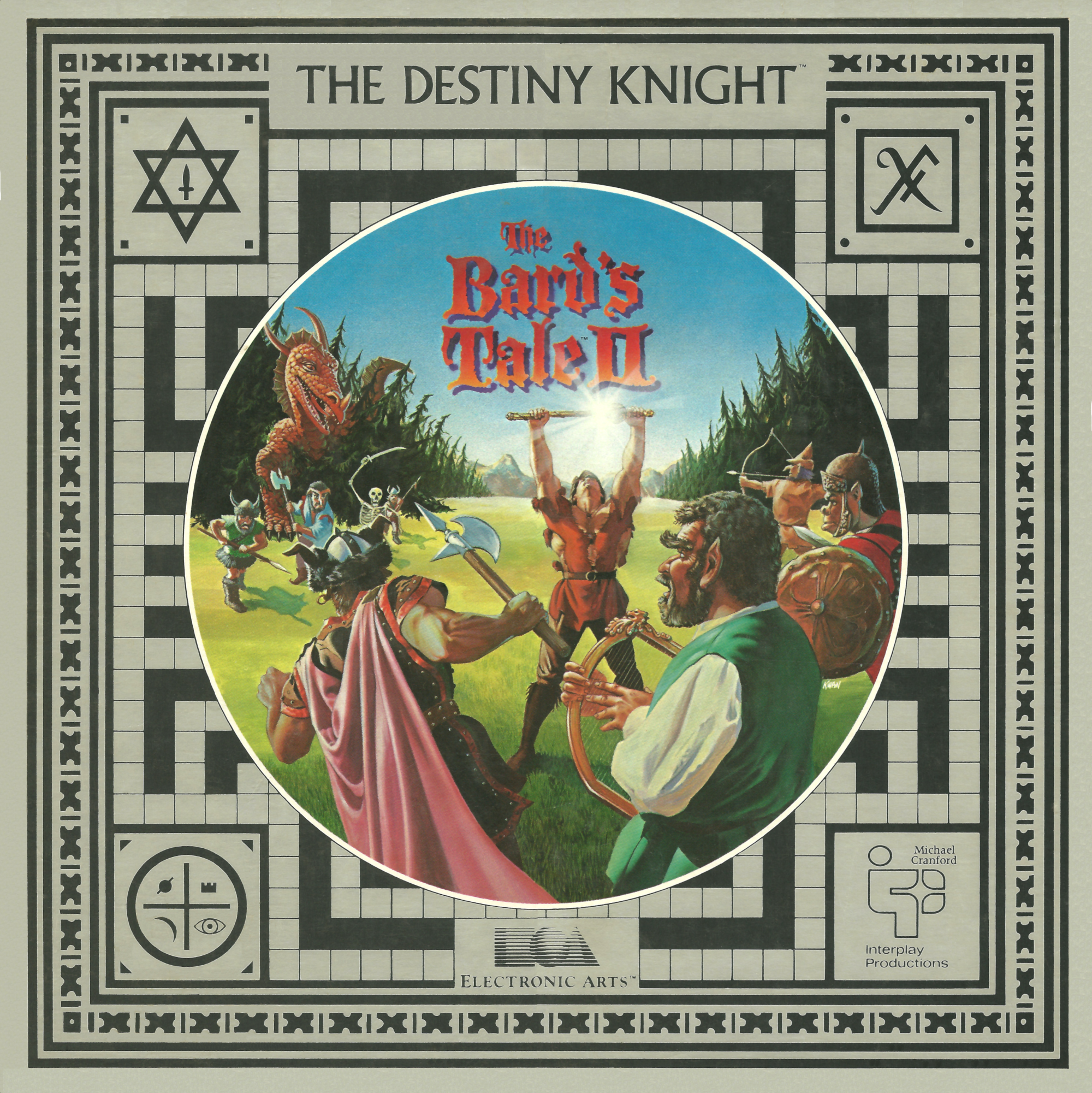 Naslovnica za The Bard's Tale II- The Destiny Knight