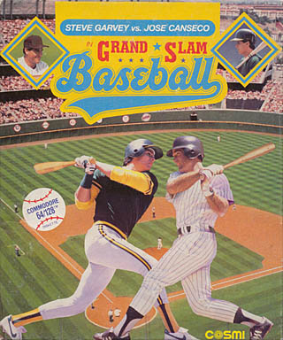 Naslovnica za Steve Garvey vs. Jose Canseco in Grand Slam Baseball