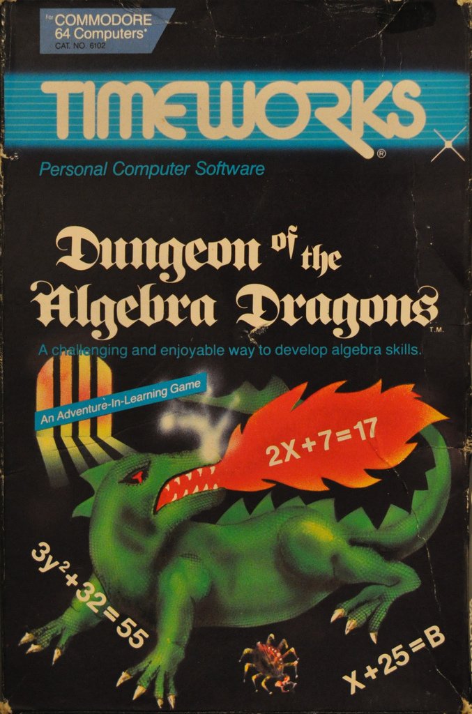 Naslovnica za Dungeon of the Algebra Dragons
