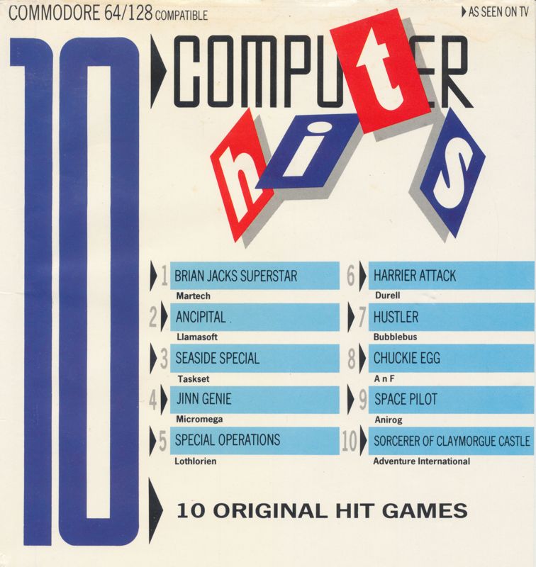 Naslovnica za 10 Computer Hits