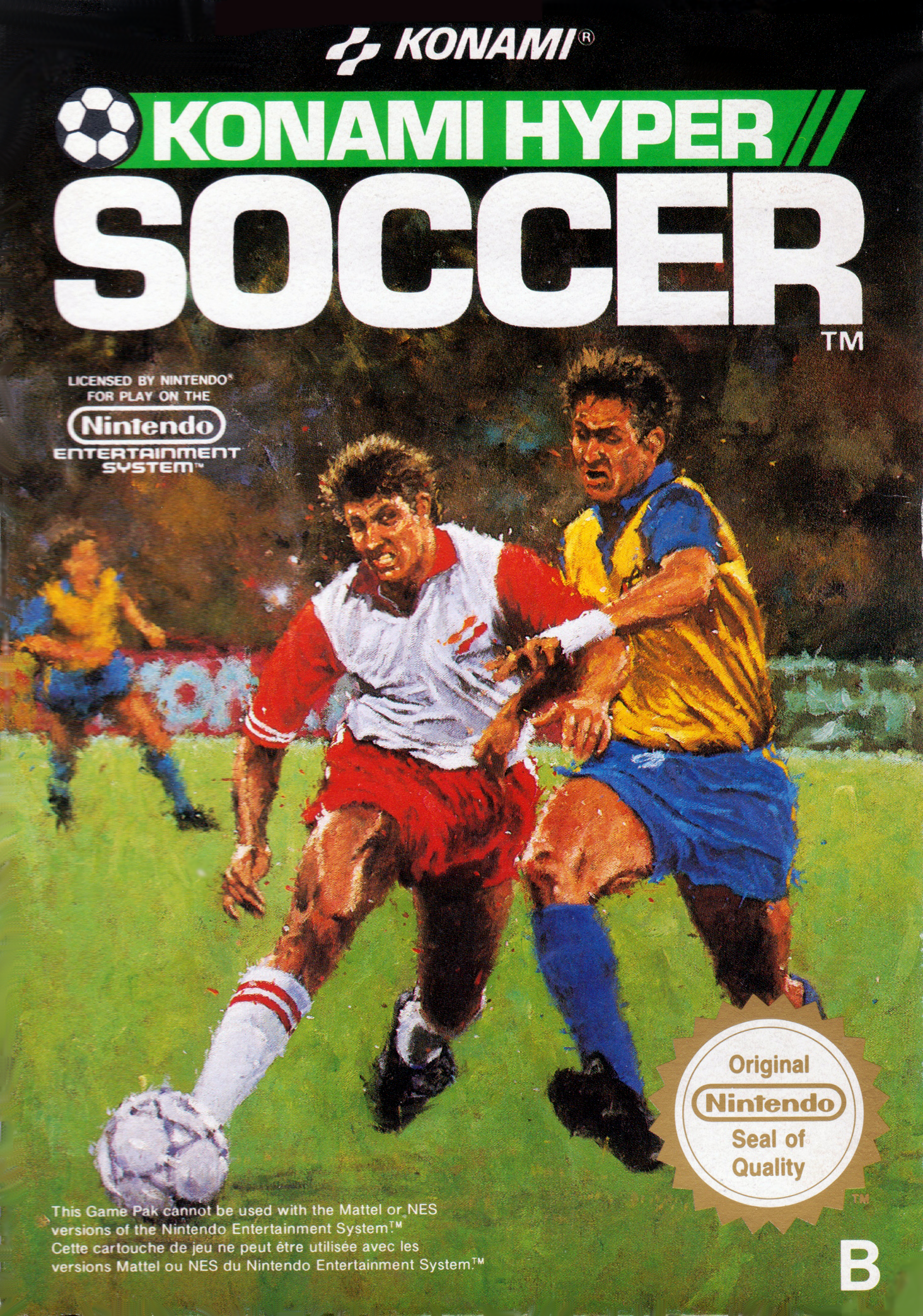 Naslovnica za Konami Hyper Soccer