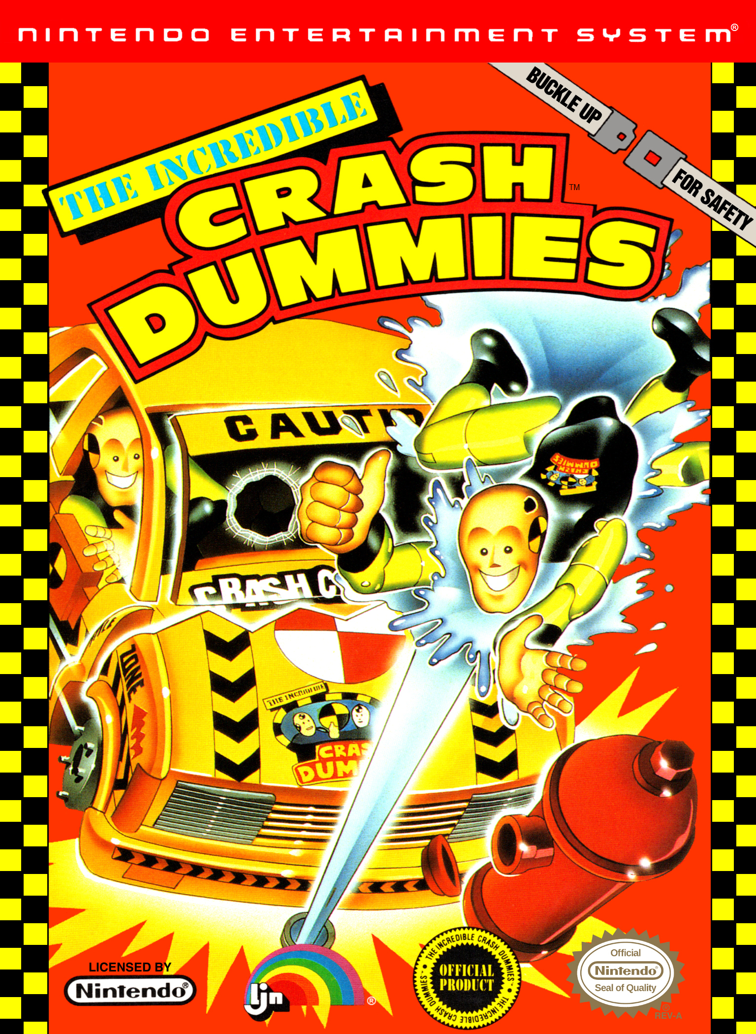 Naslovnica za The Incredible Crash Dummies
