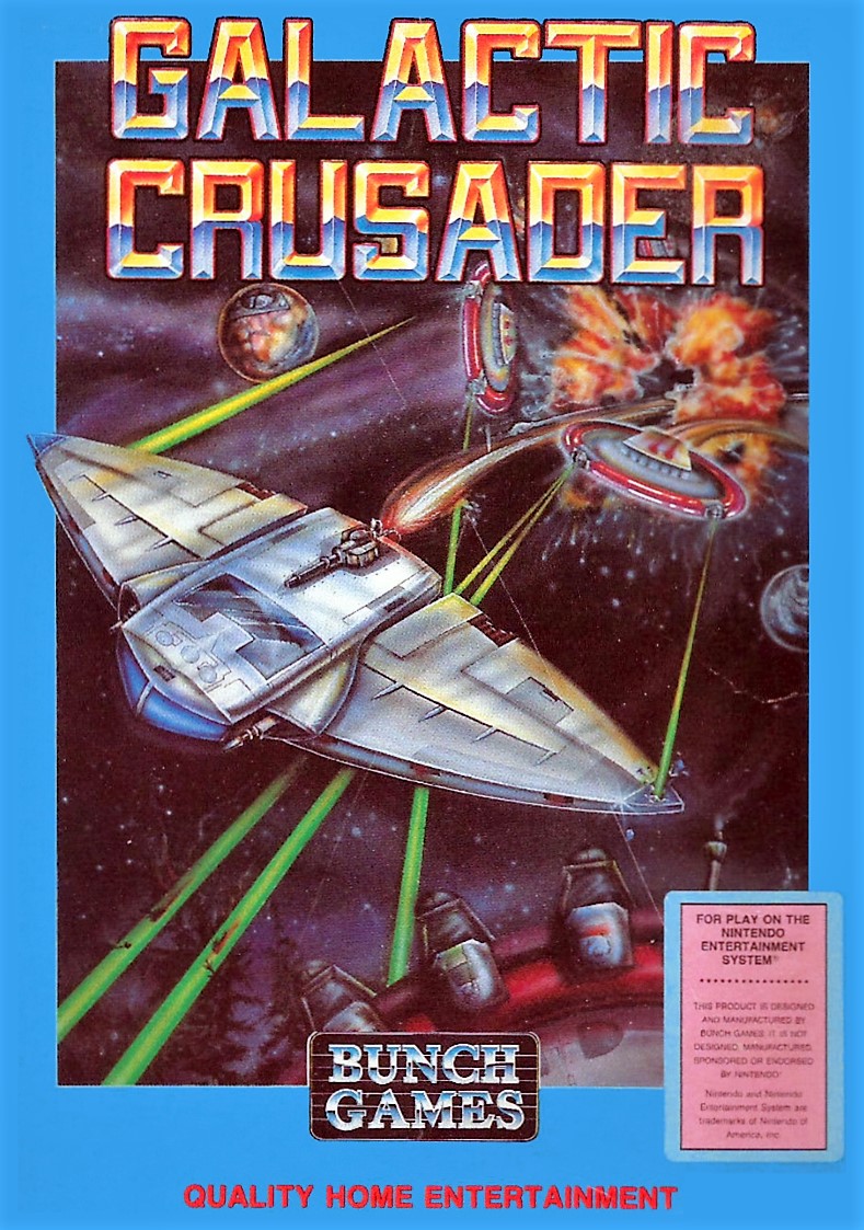 Naslovnica za Galactic Crusader