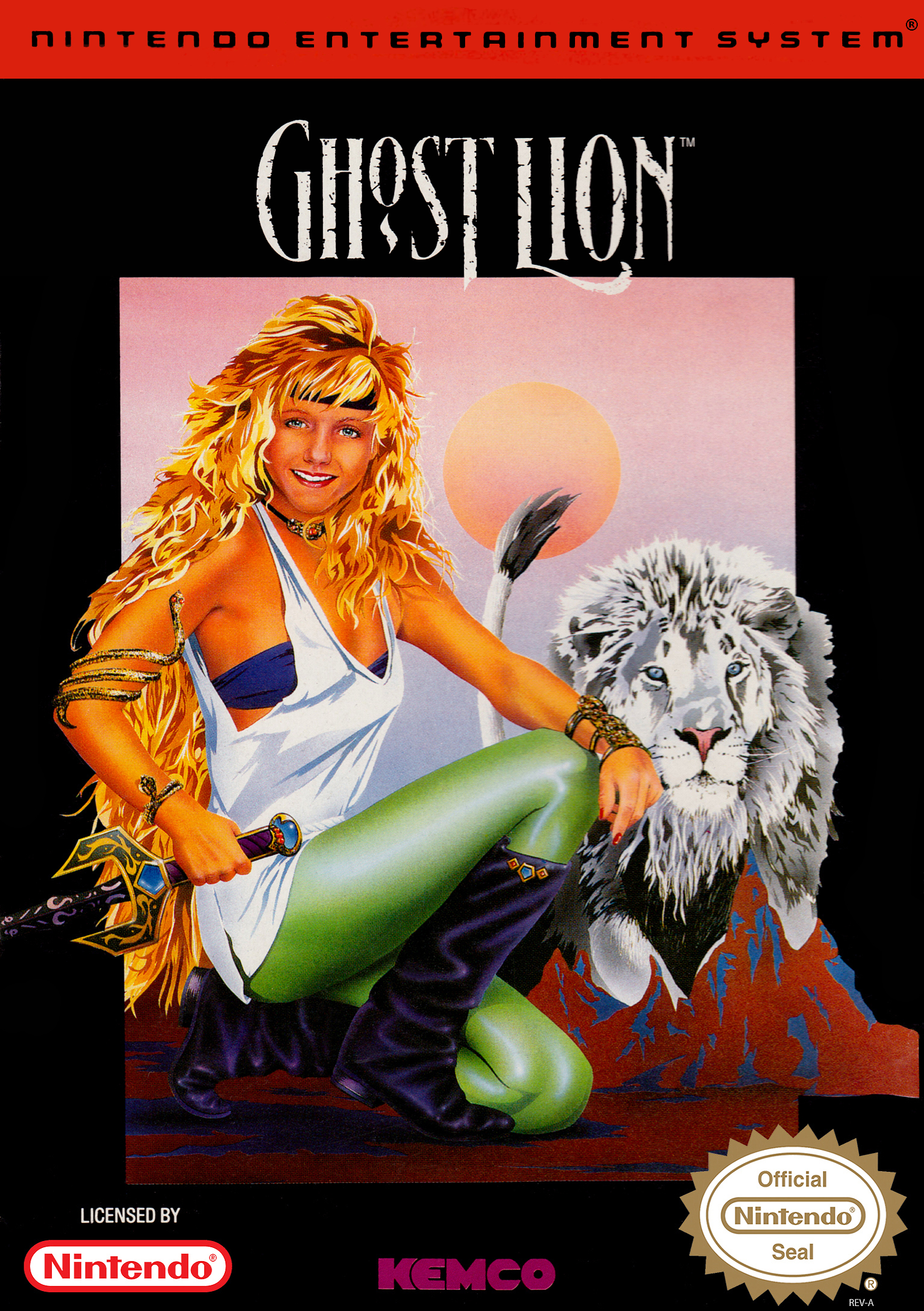 Naslovnica za Ghost Lion