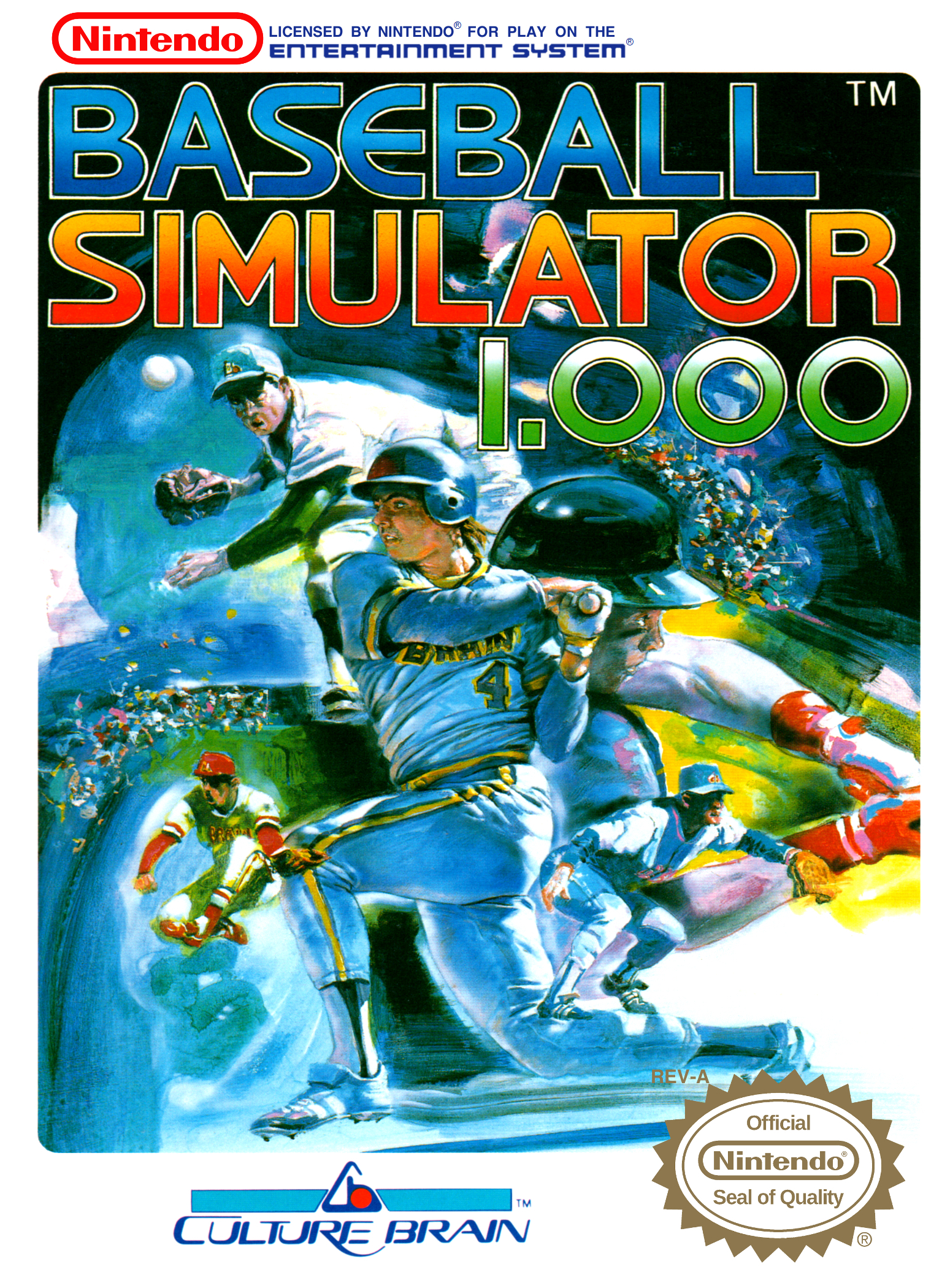 Naslovnica za Baseball Simulator 1.000
