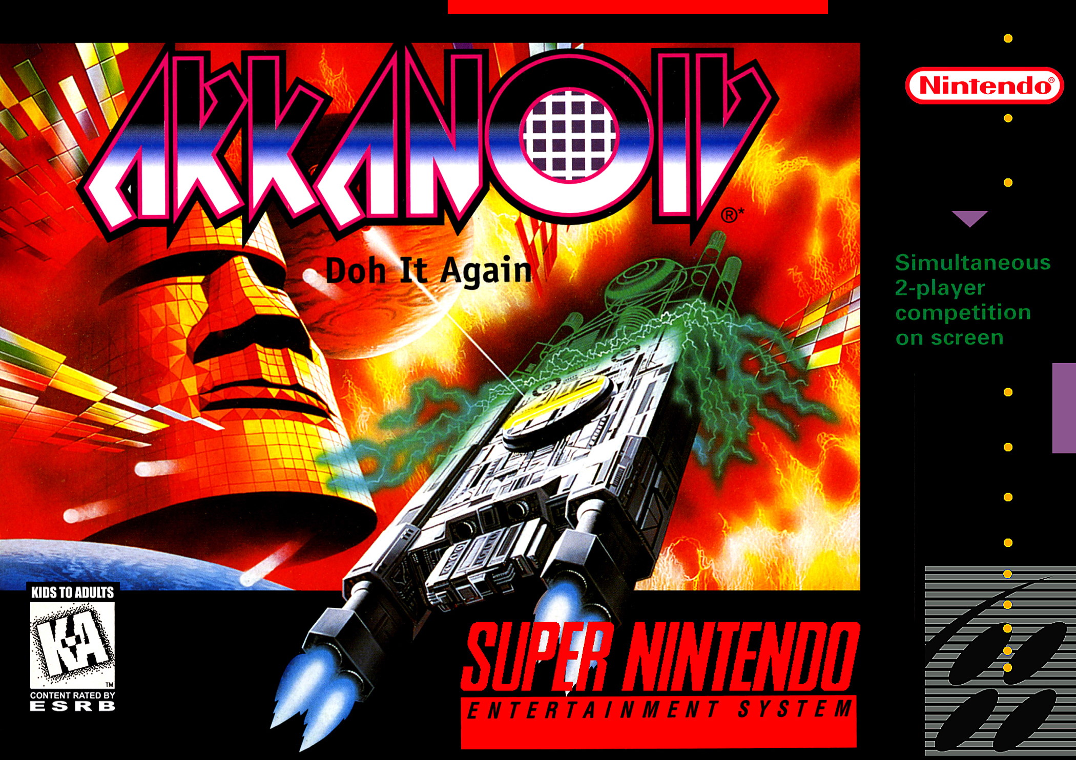 Naslovnica za Arkanoid- Doh It Again
