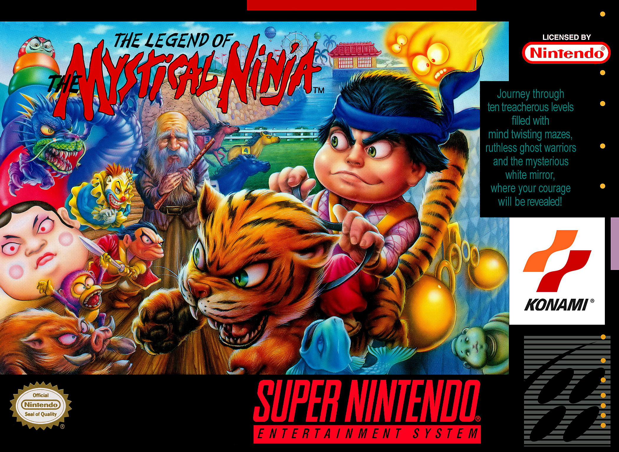 Naslovnica za The Legend of the Mystical Ninja