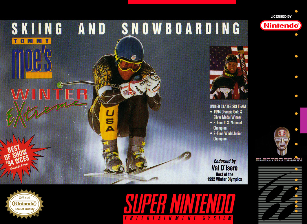 Naslovnica za Tommy Moe's Winter Extreme- Skiing & Snowboarding