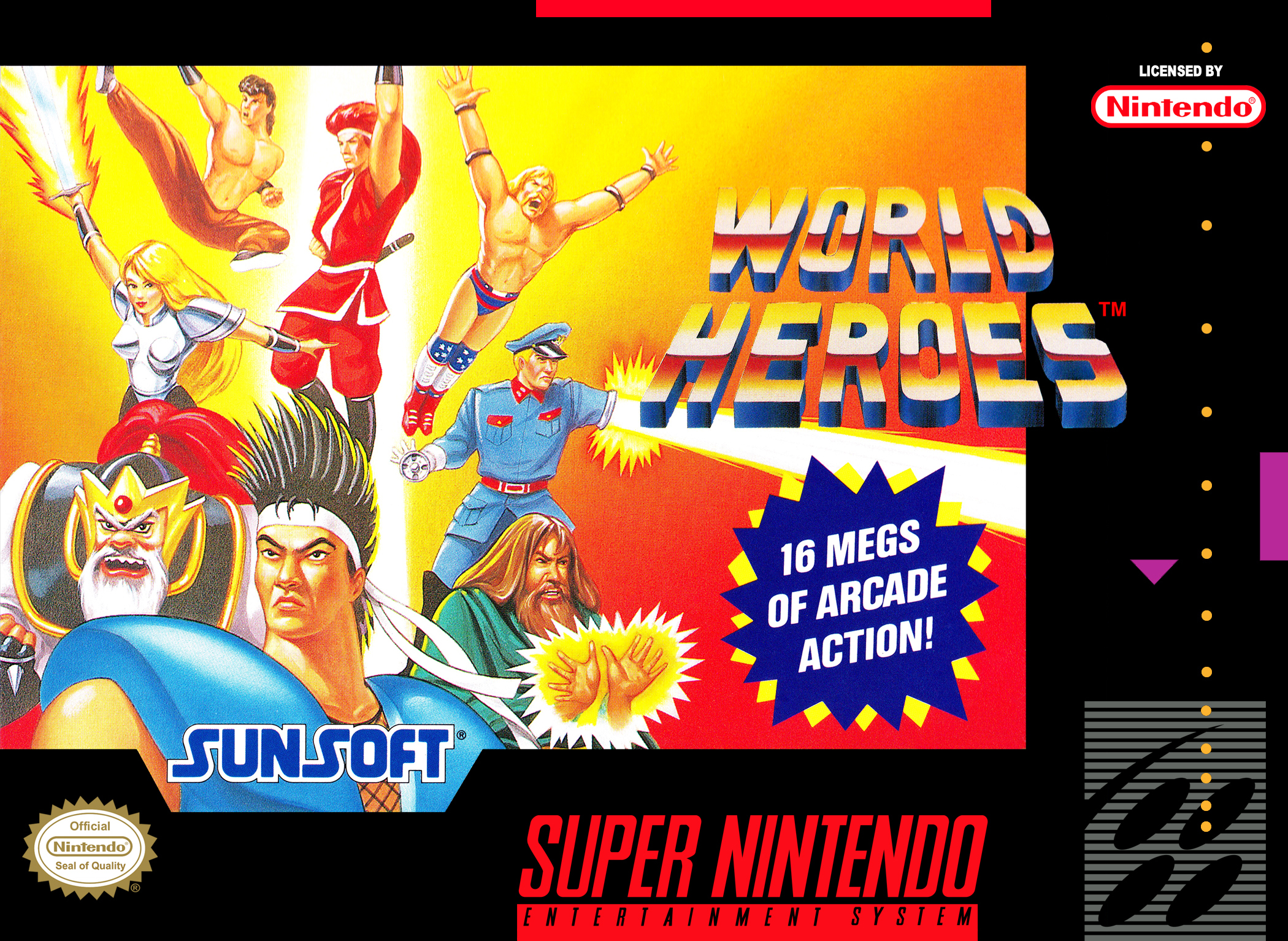 Naslovnica za World Heroes