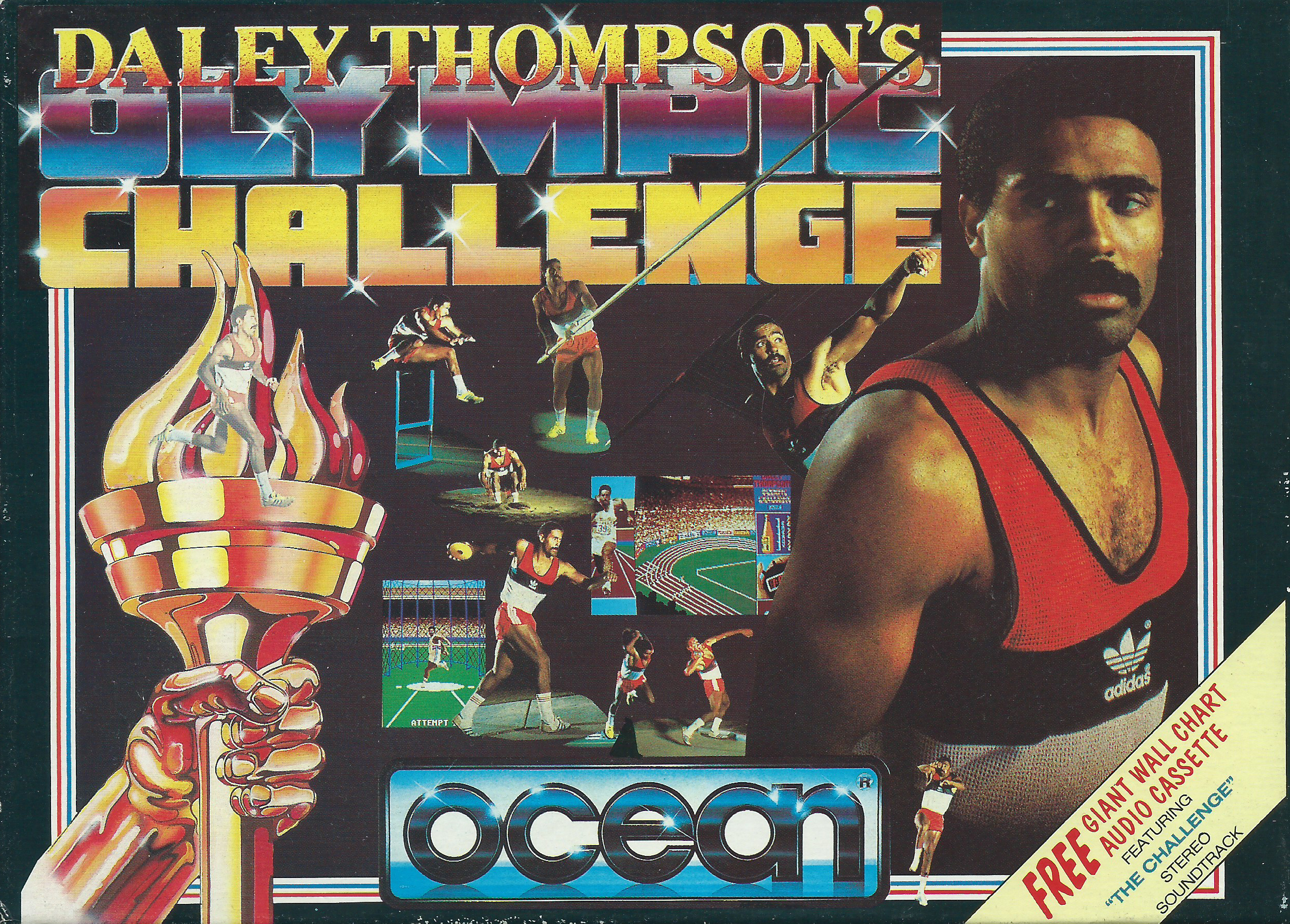 Naslovnica za Daley Thompson's Olympic Challenge
