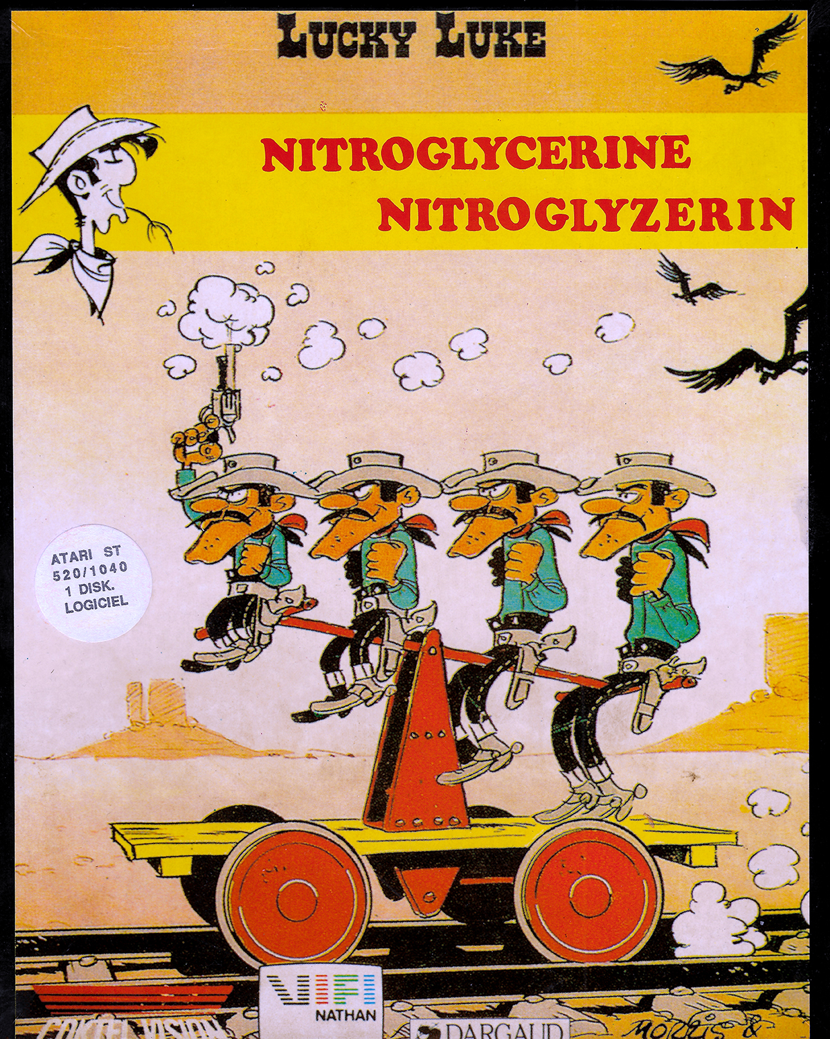 Naslovnica za Lucky Luke