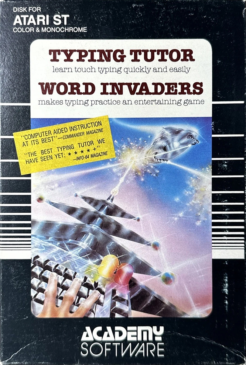 Naslovnica za Typing Tutor + Word Invaders