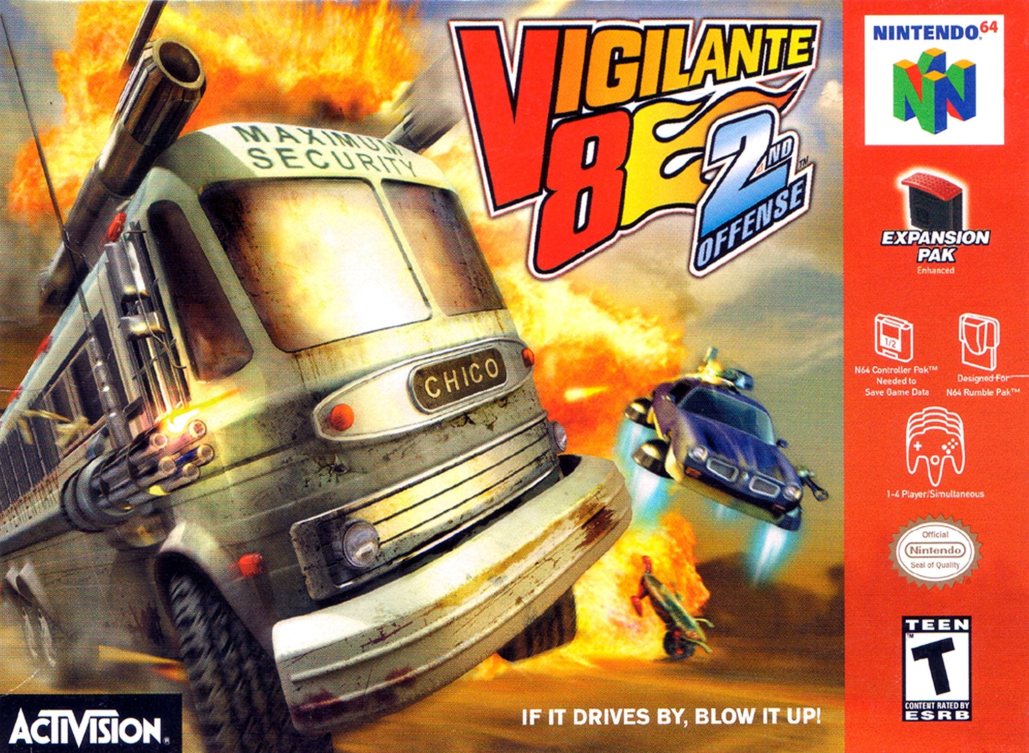 Naslovnica za Vigilante 8- 2nd Offense