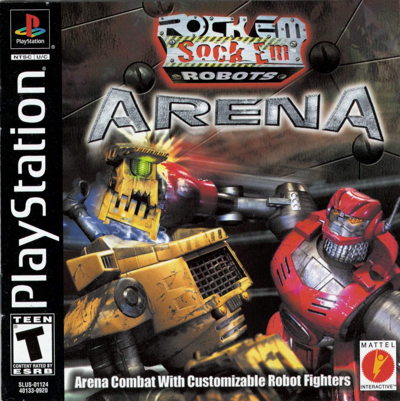 Naslovnica za Rock 'em Sock 'em Robots Arena