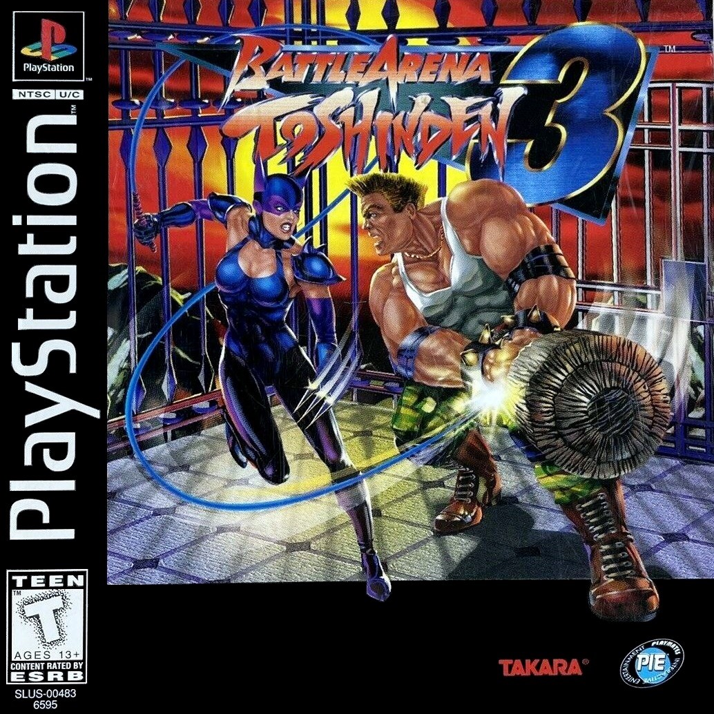 Naslovnica za Battle Arena Toshinden 3