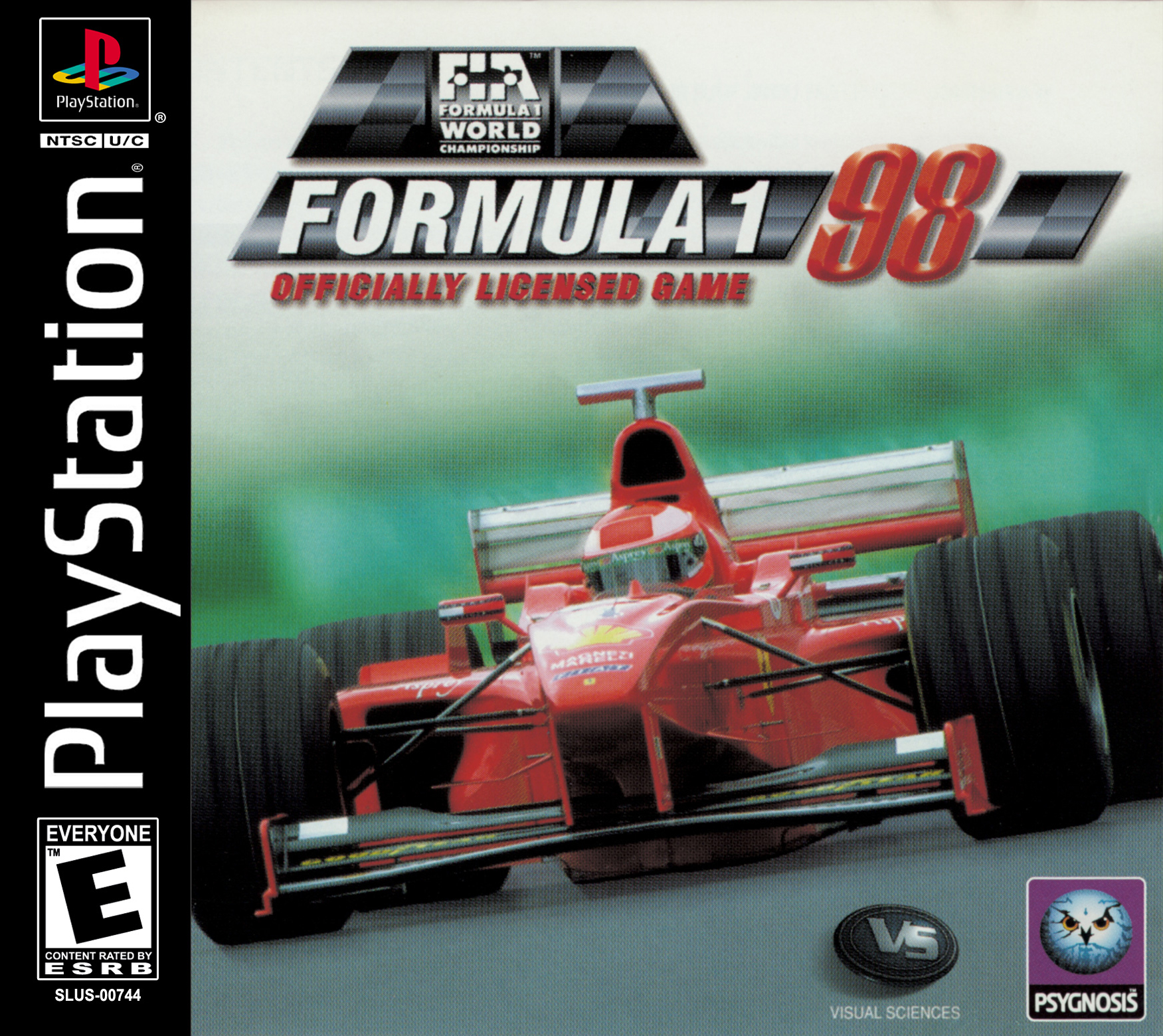 Naslovnica za Formula 1 98