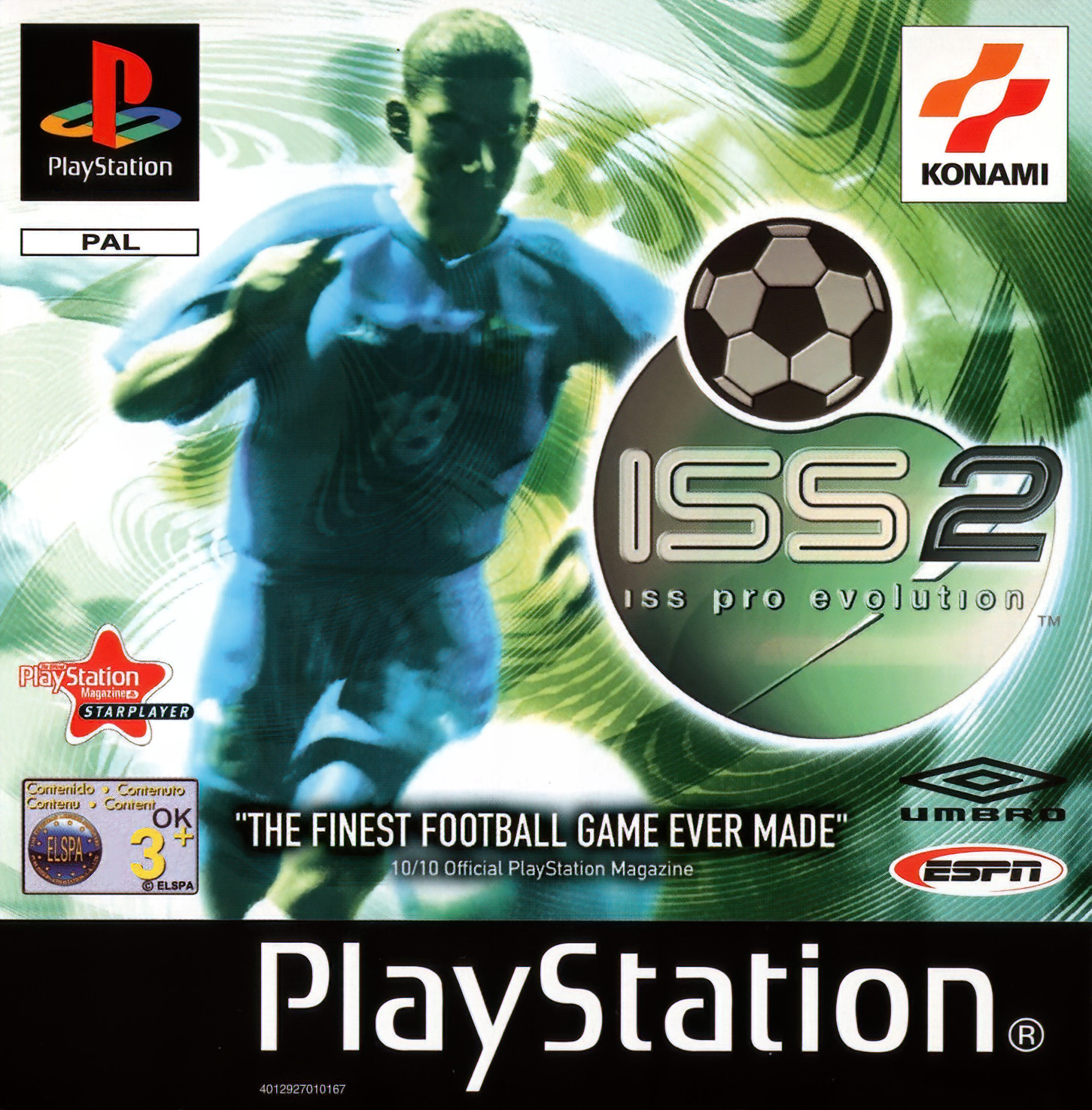Naslovnica za ISS Pro Evolution 2