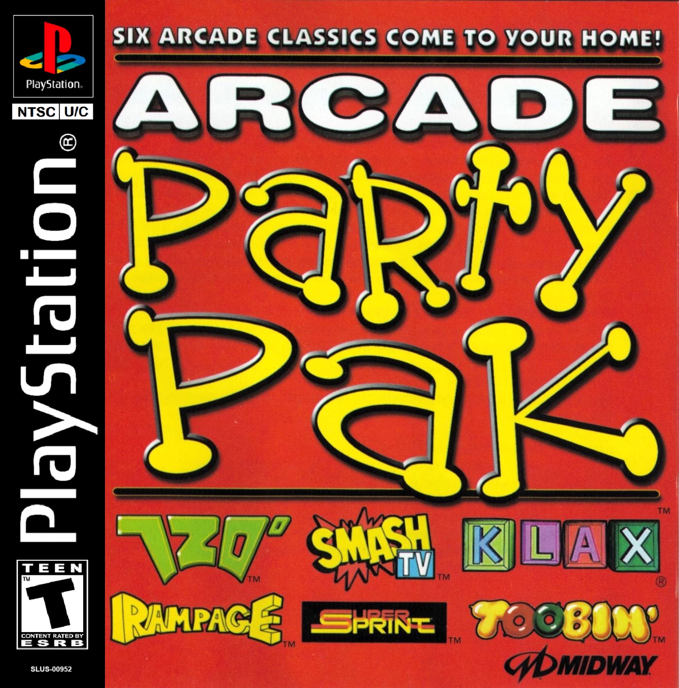 Naslovnica za Arcade Party Pak