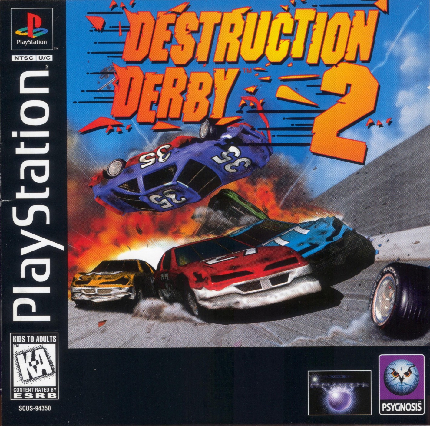 Naslovnica za Destruction Derby 2