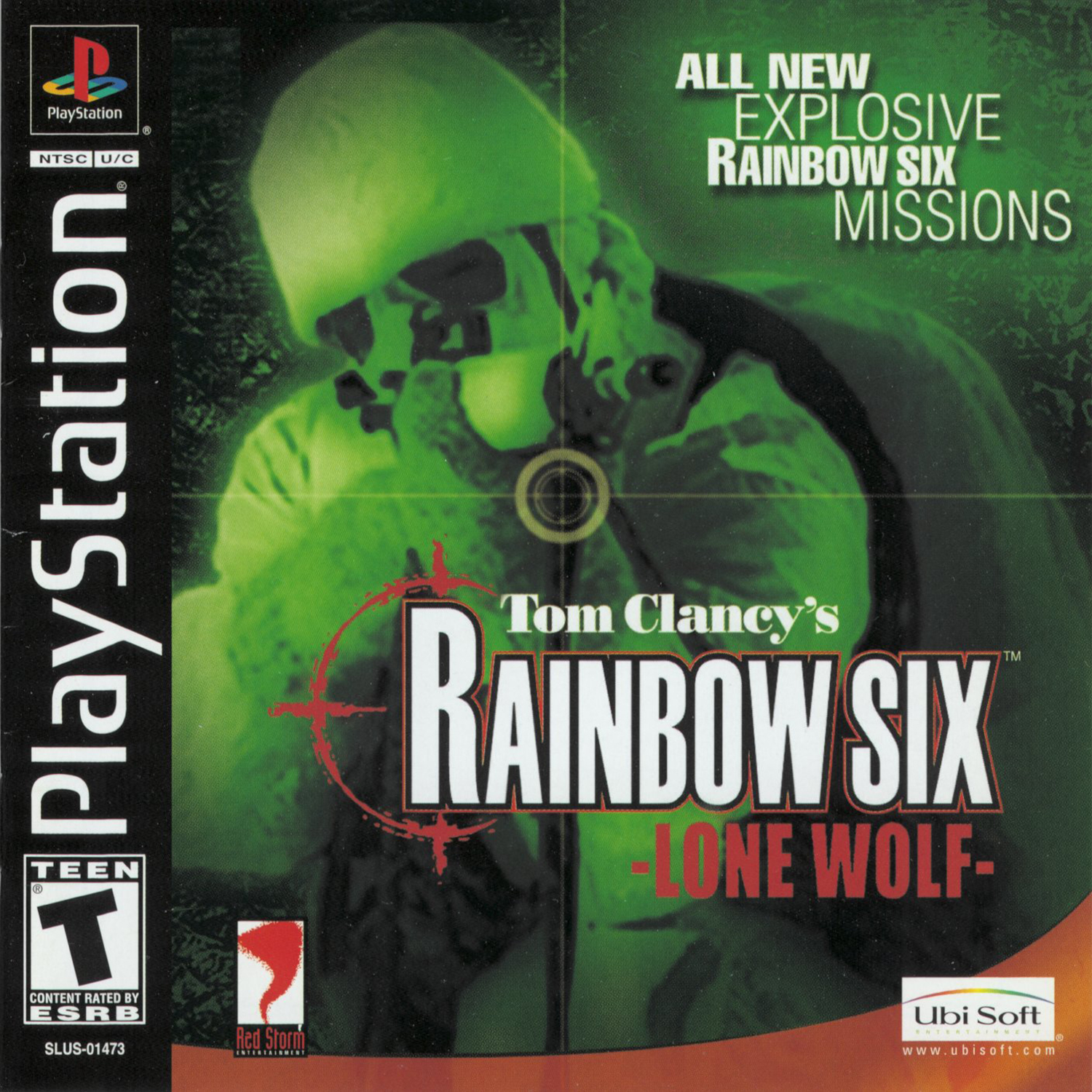 Naslovnica za Tom Clancy's Rainbow Six: Lone Wolf