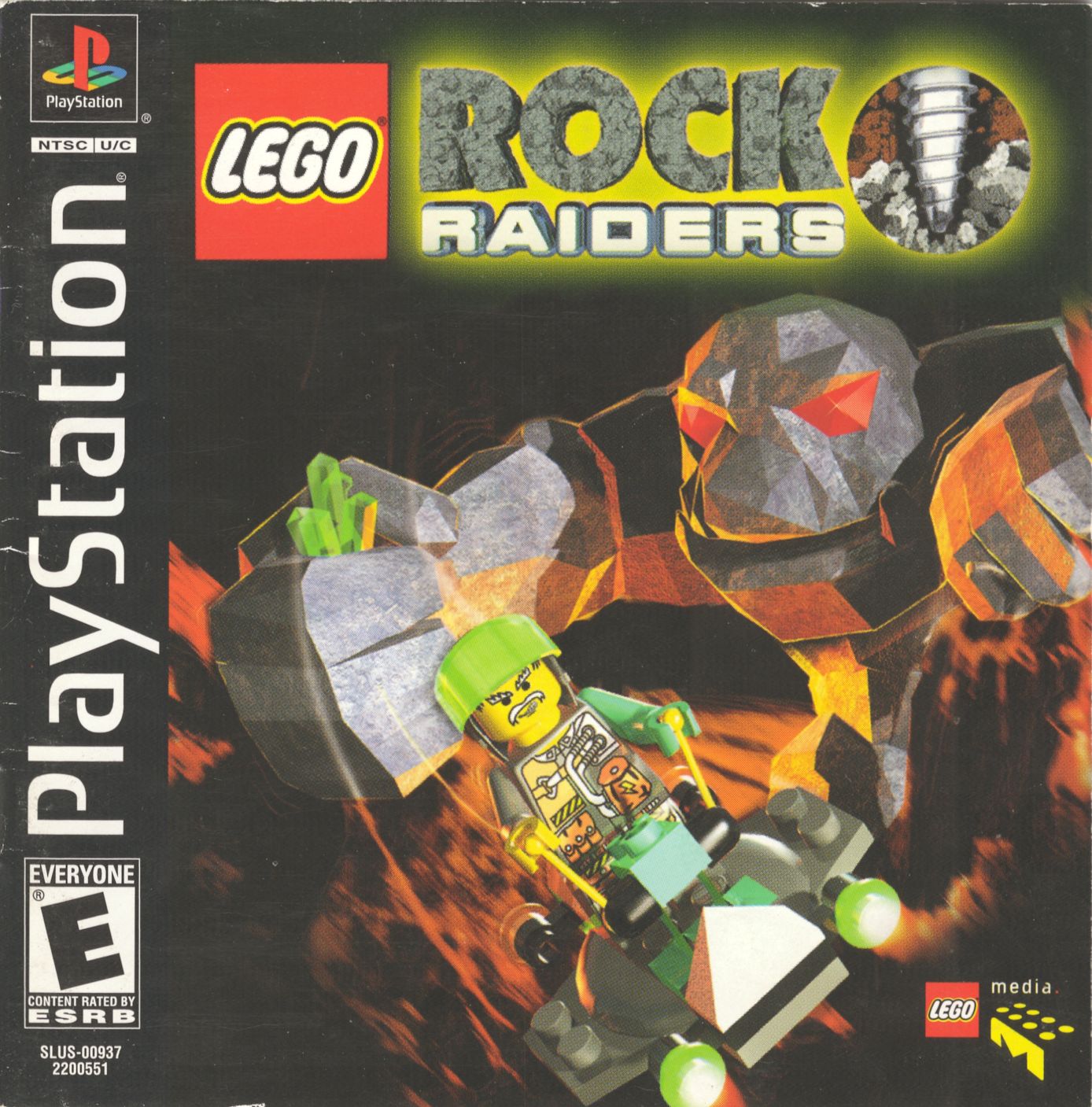 Naslovnica za LEGO Rock Raiders