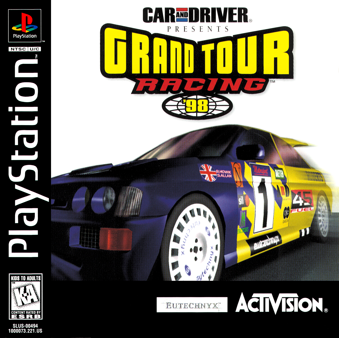 Naslovnica za Car & Driver Presents: Grand Tour Racing '98
