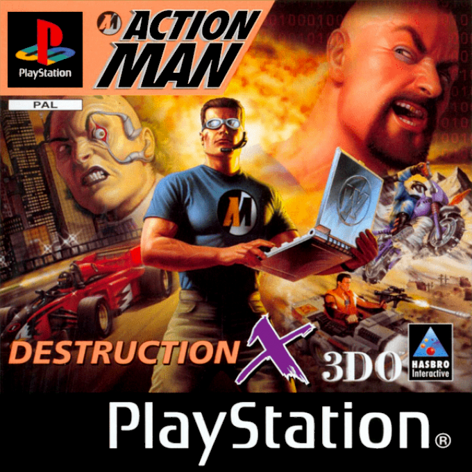 Naslovnica za Action Man- Destruction X
