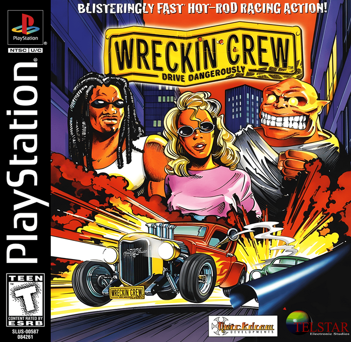 Naslovnica za Wreckin Crew: Drive Dangerously