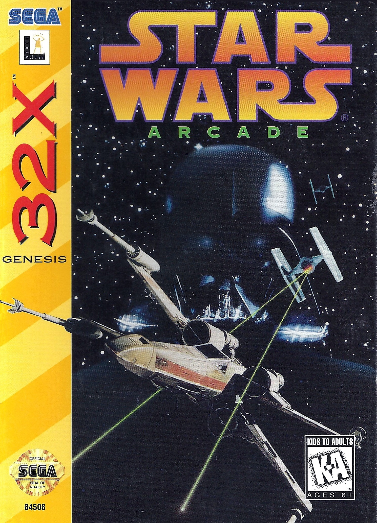 Naslovnica za Star Wars Arcade