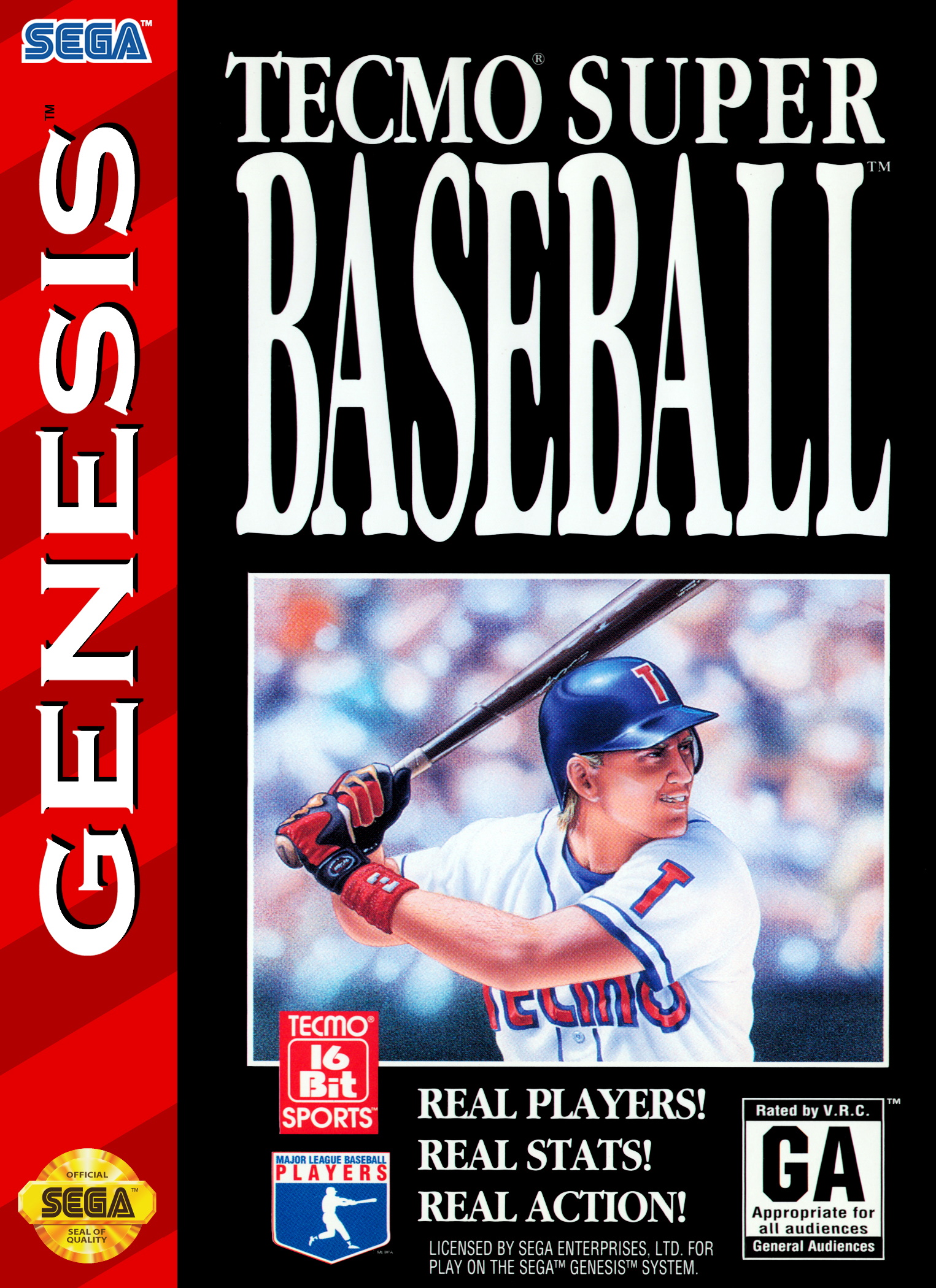 Naslovnica za Tecmo Super Baseball