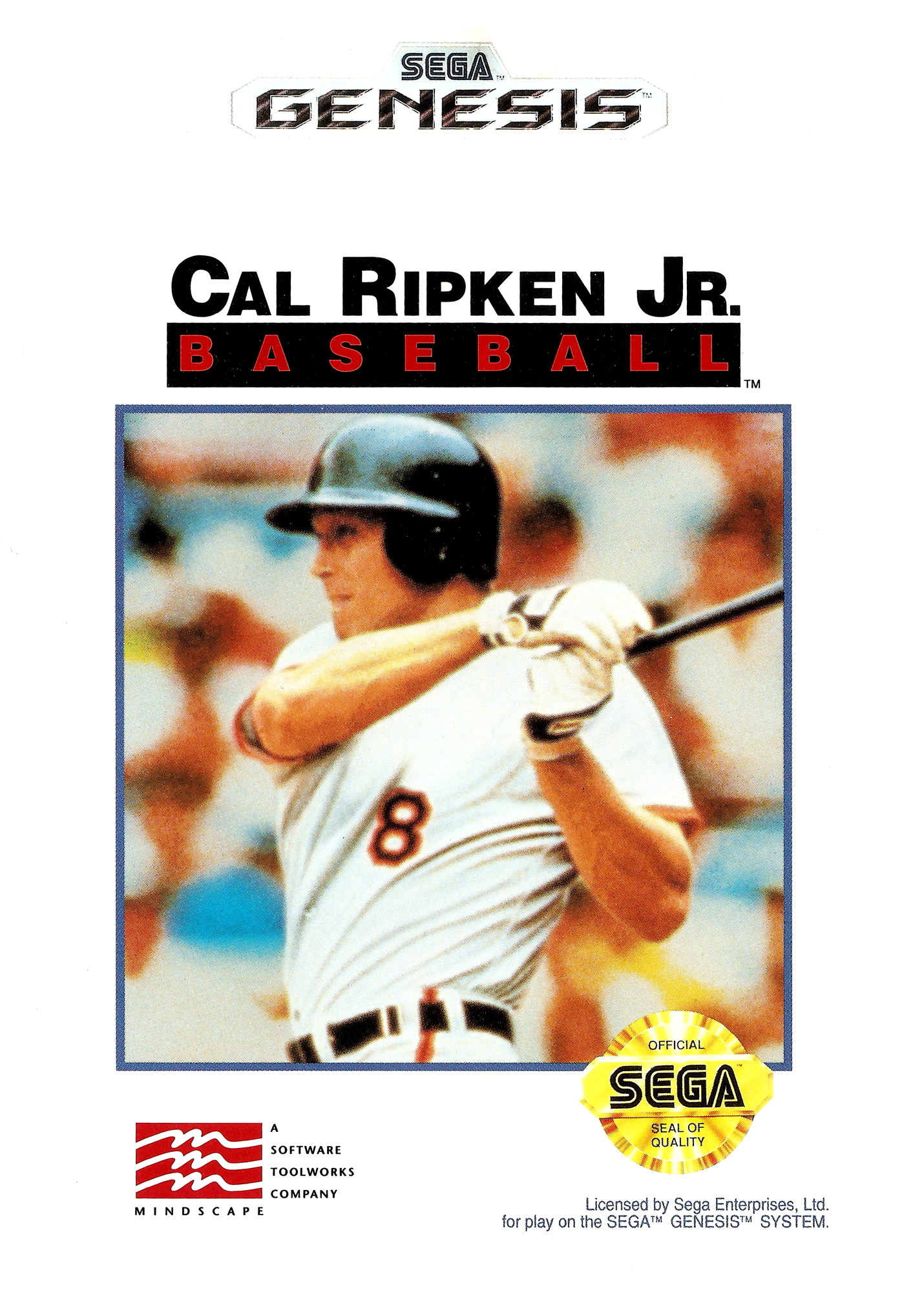 Naslovnica za Cal Ripken Jr. Baseball