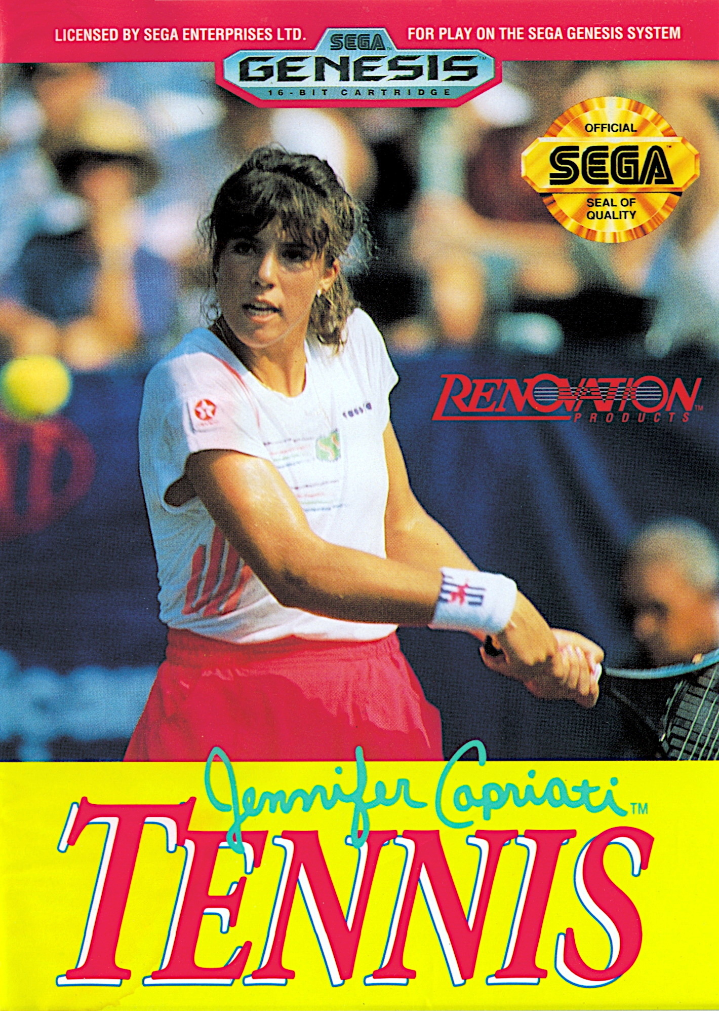 Naslovnica za Jennifer Capriati Tennis