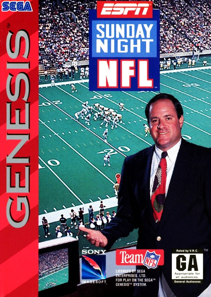 Naslovnica za ESPN Sunday Night NFL