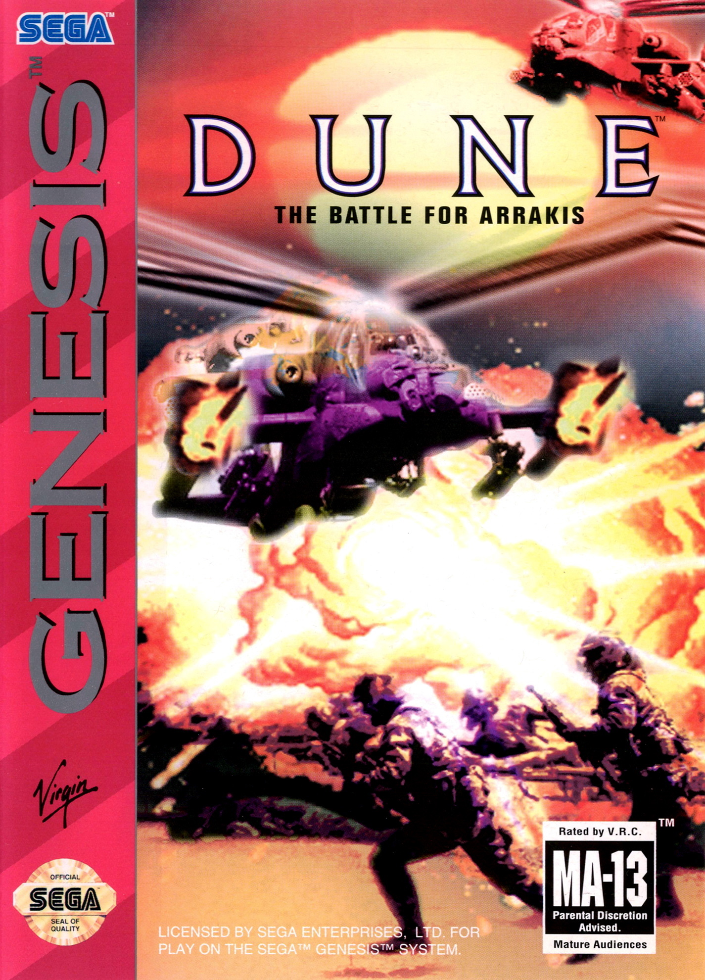 Naslovnica za Dune II- Battle for Arrakis