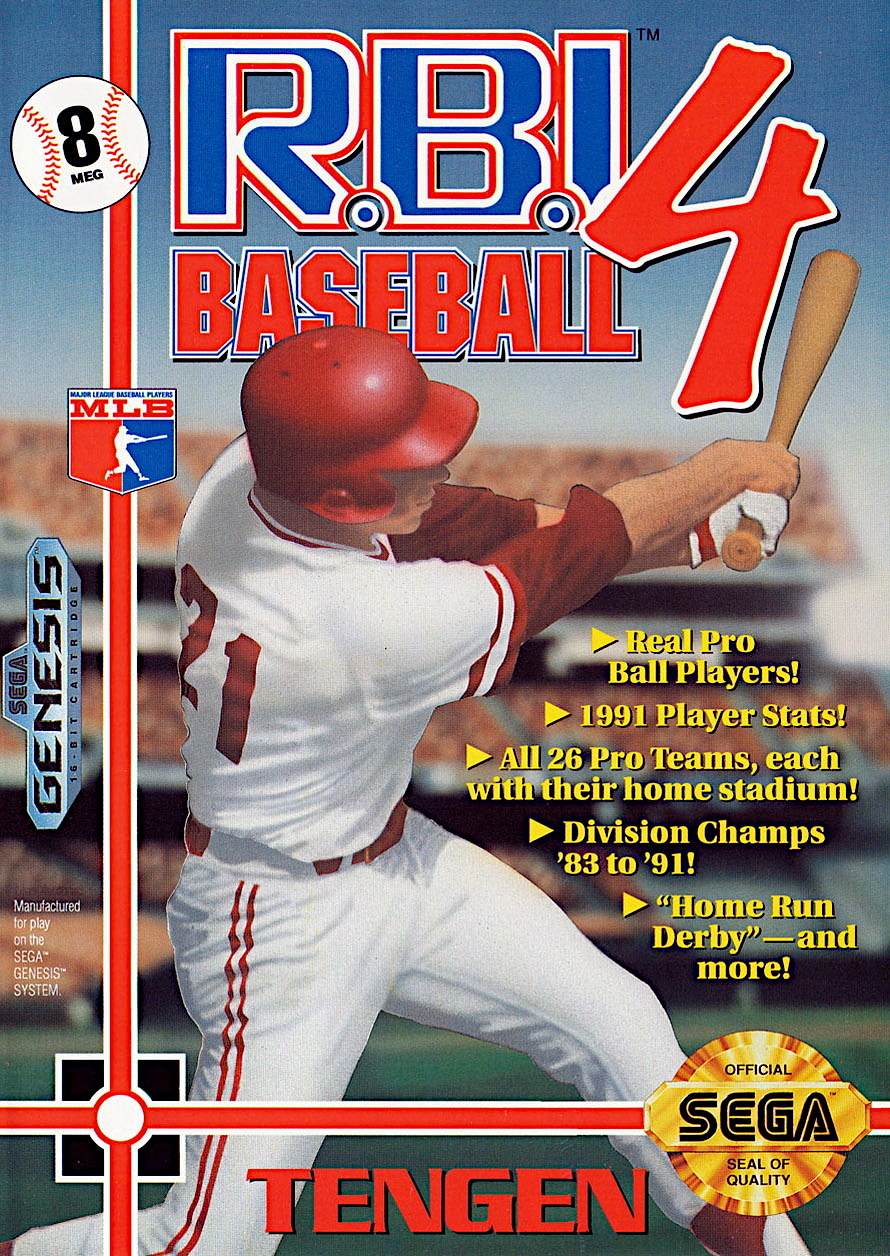 Naslovnica za R.B.I. Baseball 4