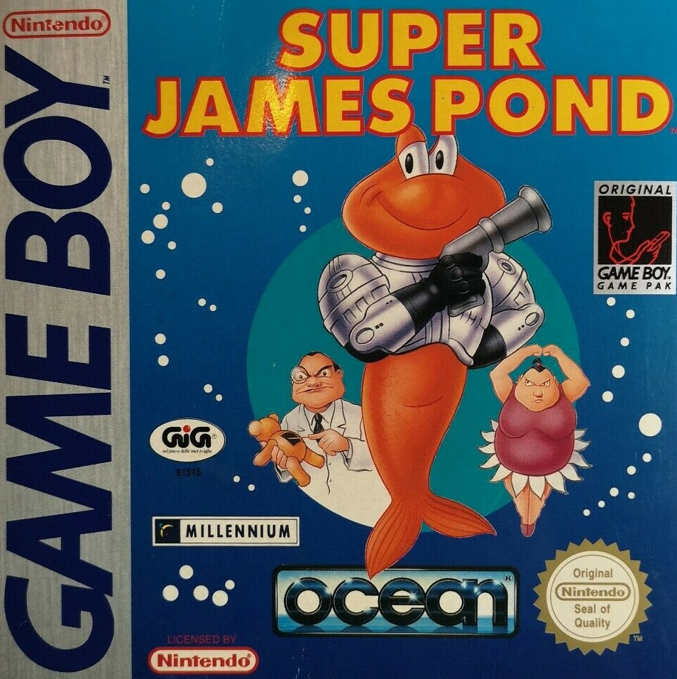 Naslovnica za Super James Pond