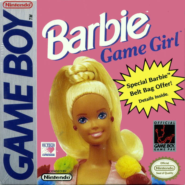 Naslovnica za Barbie- Game Girl
