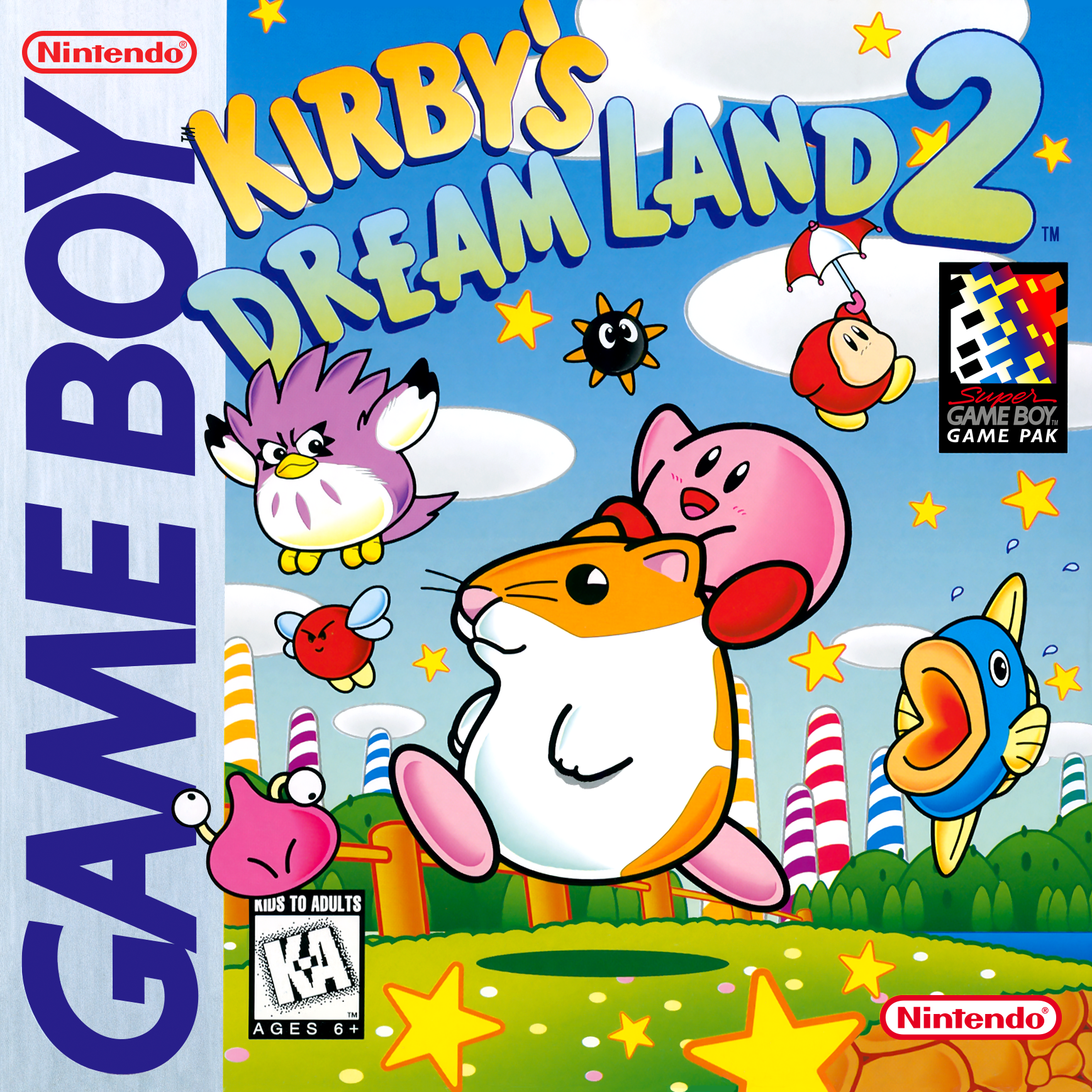 Naslovnica za Kirby's Dream Land 2
