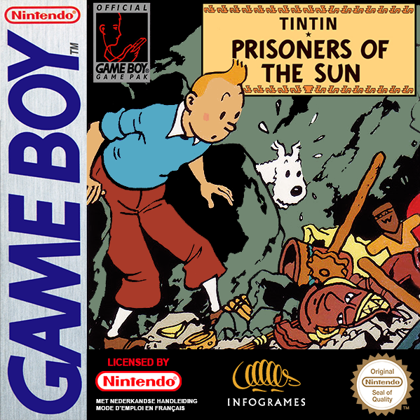 Naslovnica za Tintin: Prisoners of the Sun