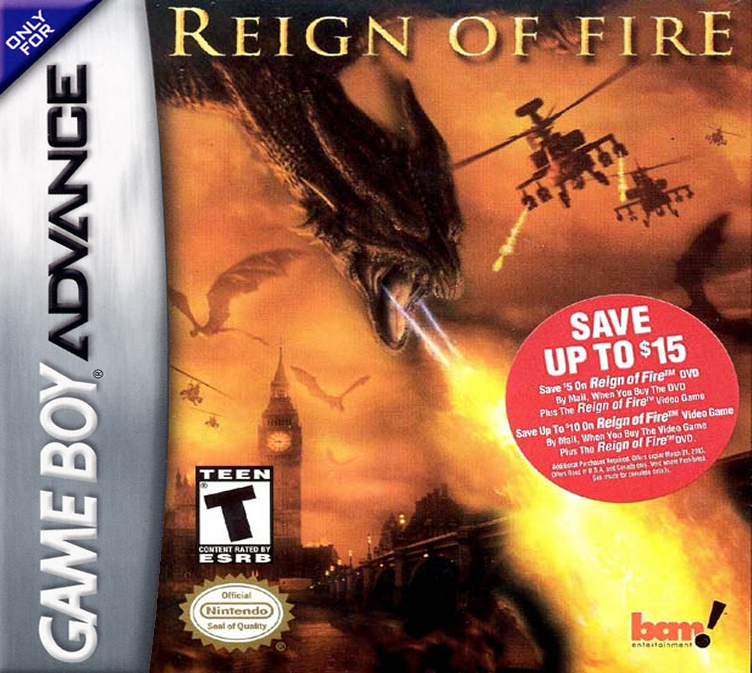 Naslovnica za Reign of Fire