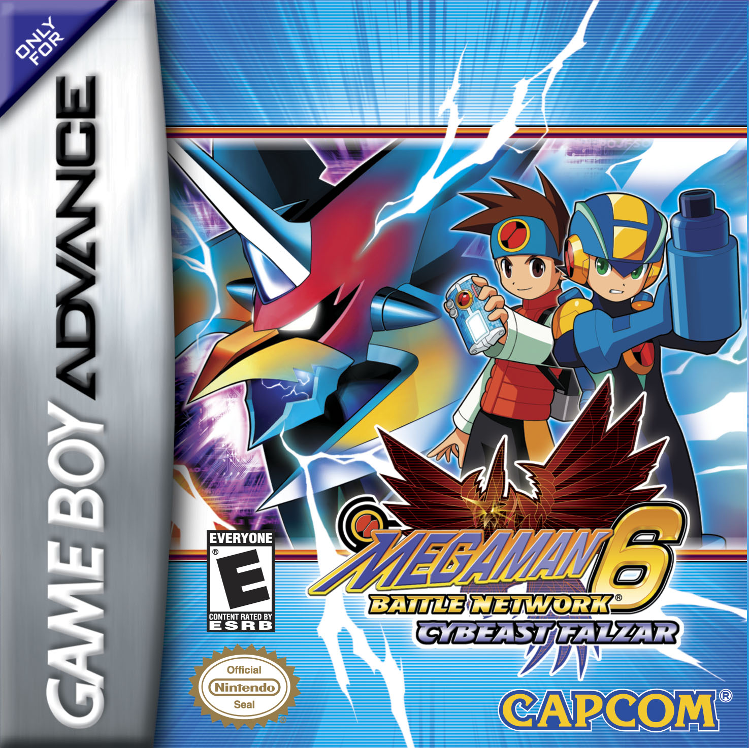 Naslovnica za Mega Man Battle Network 6- Cybeast Falzar