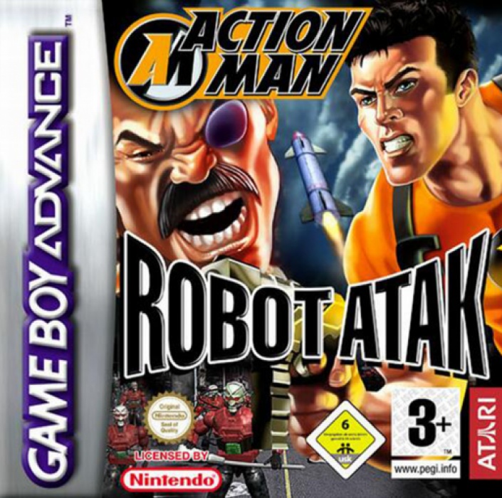 Naslovnica za Action Man: Robot Atak
