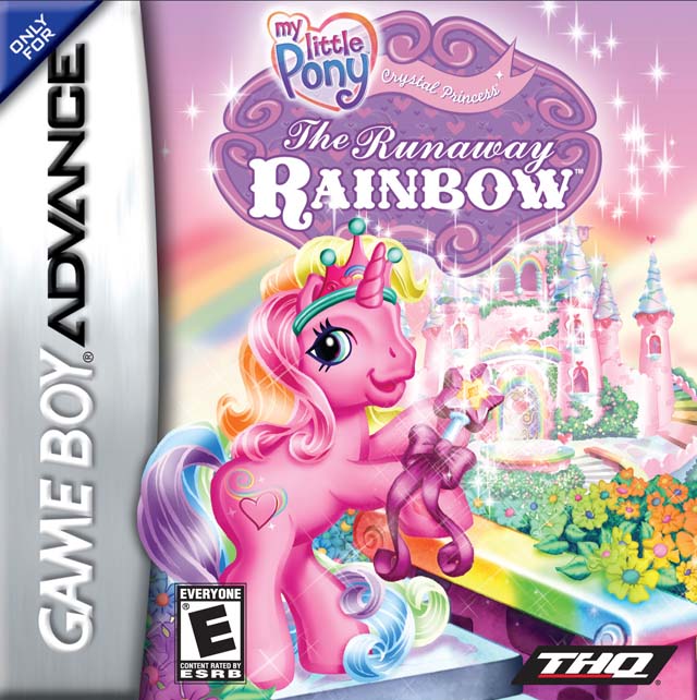 Naslovnica za My Little Pony Crystal Princess- The Runaway Rainbow