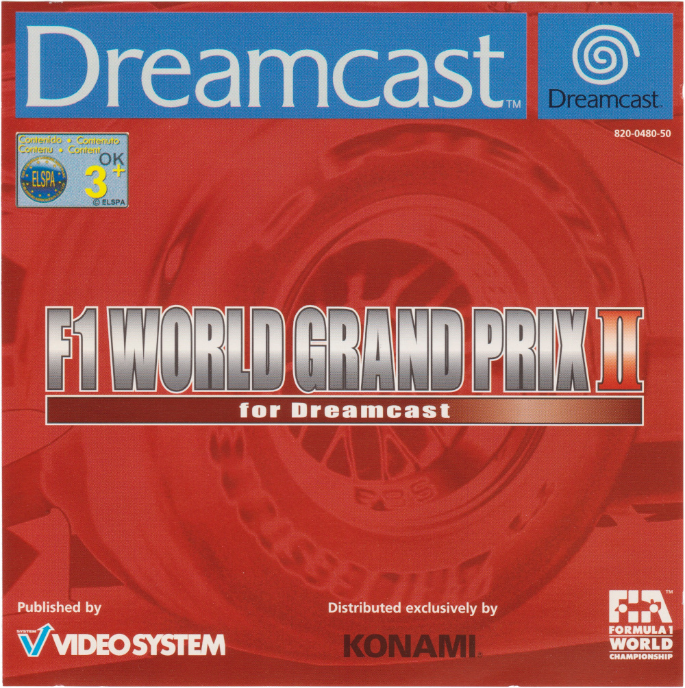Naslovnica za F1 World Grand Prix II