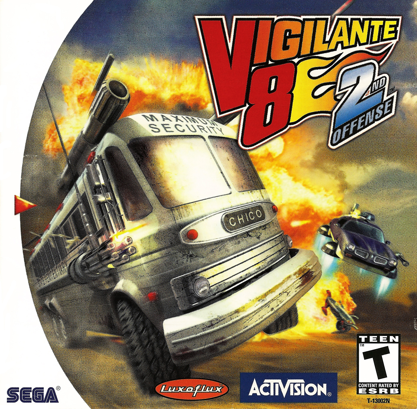 Naslovnica za Vigilante 8: 2nd Offense
