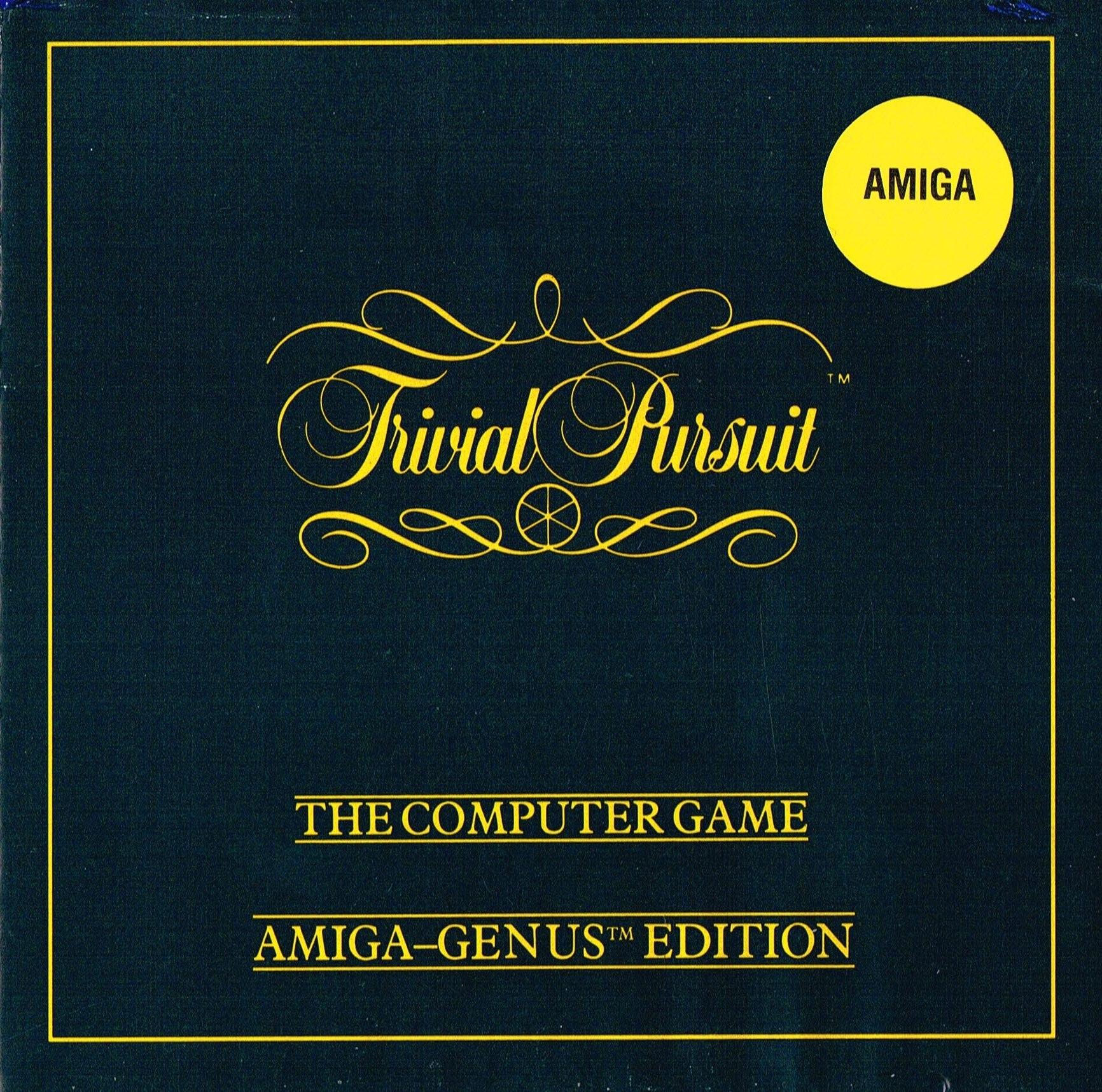 Naslovnica za Trivial Pursuit: The Computer Game: Amiga-Genus Edition