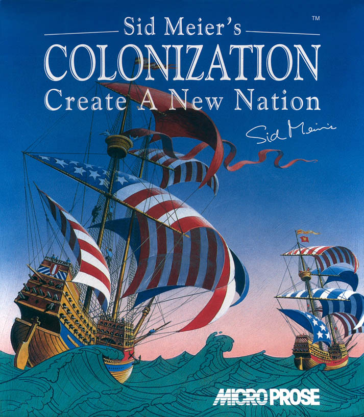 Naslovnica za Sid Meier's Colonization
